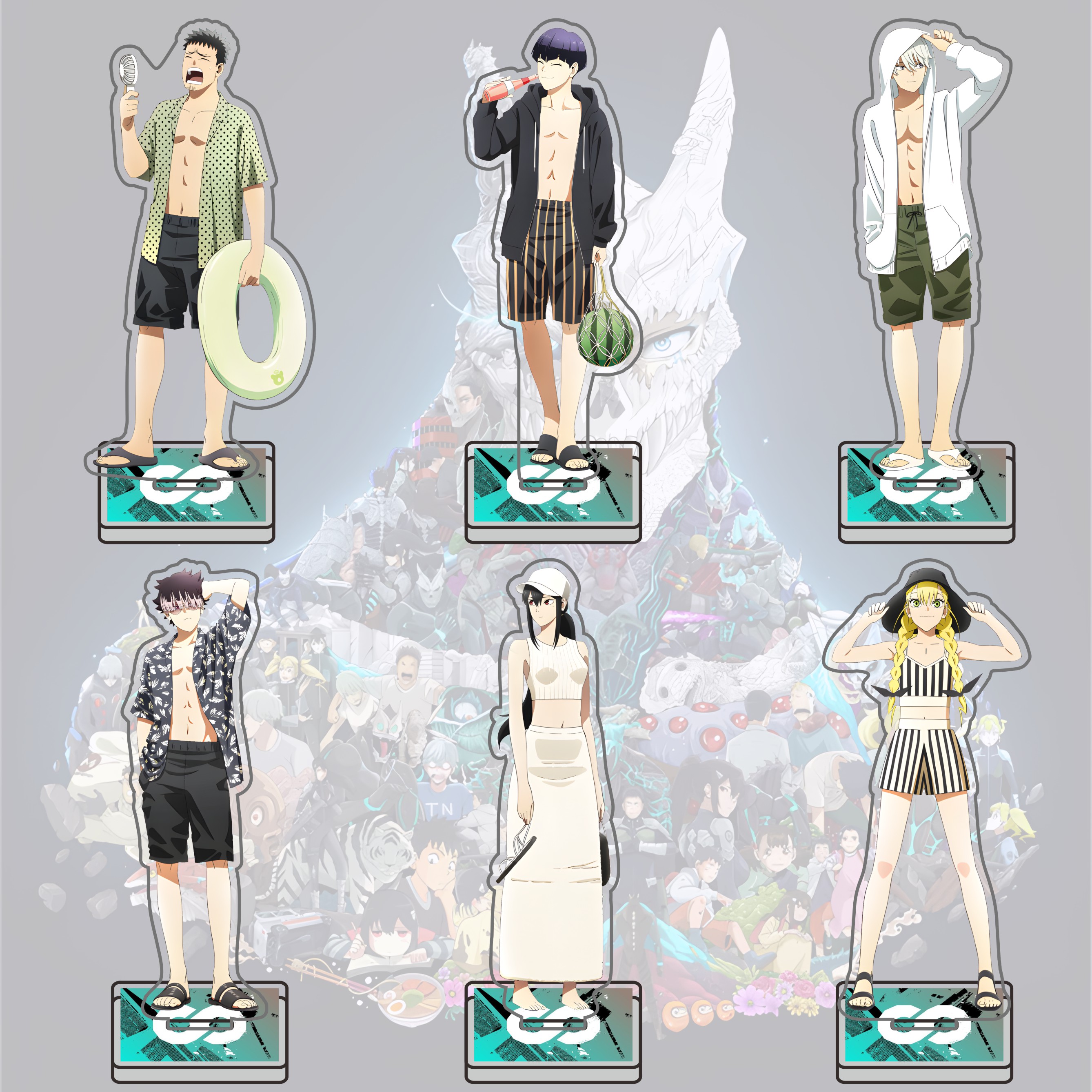 Model Kit Kaiju No 8 - Anime Kaiju No 8 Acrylic Stand