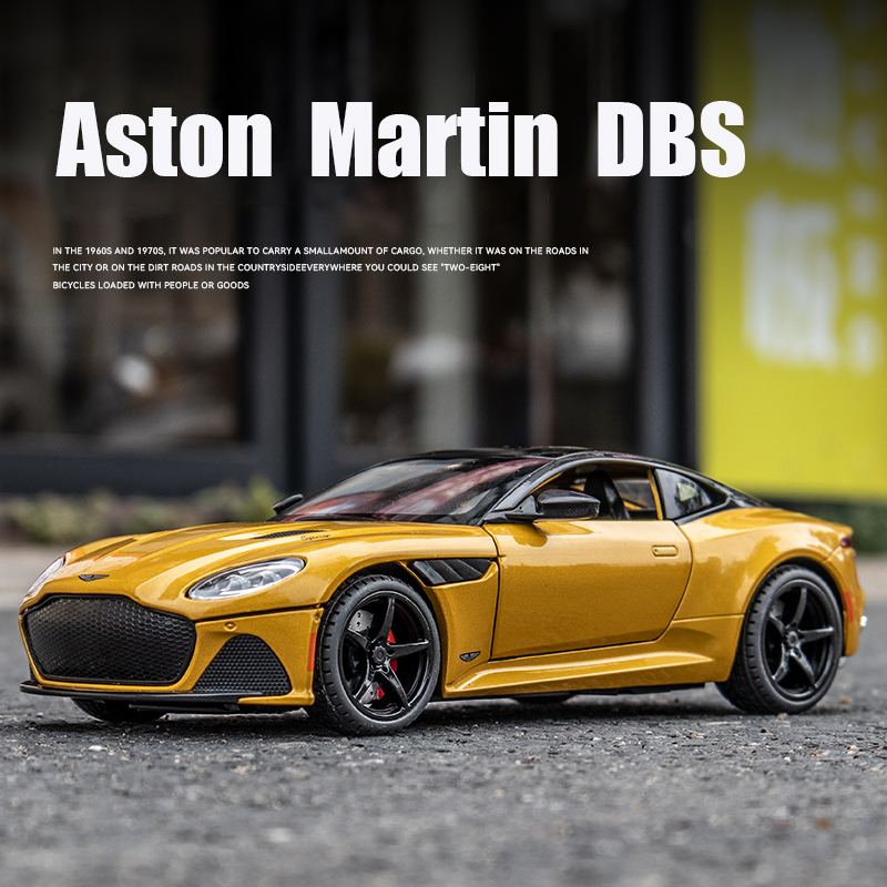 Model Kit Porsche 911 - 1:24 Aston Martin Superlaggera Alloy Diecasts