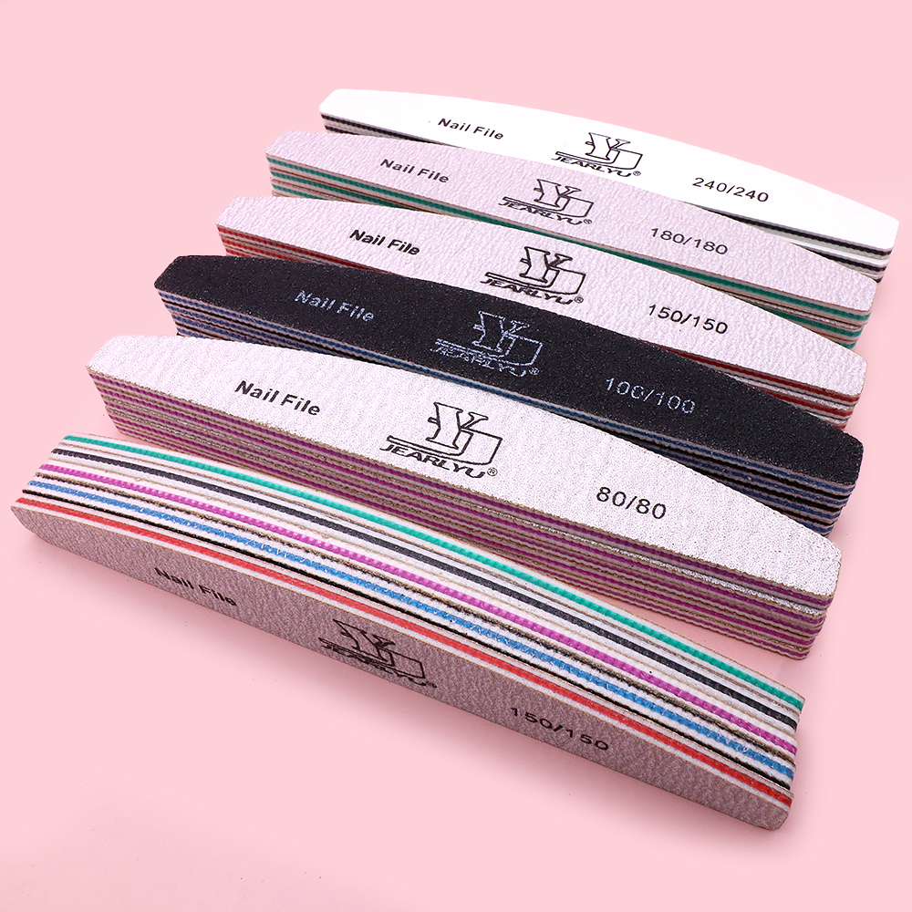 Sanding Stick Set - 5Pcs Nail File Set Mix Color