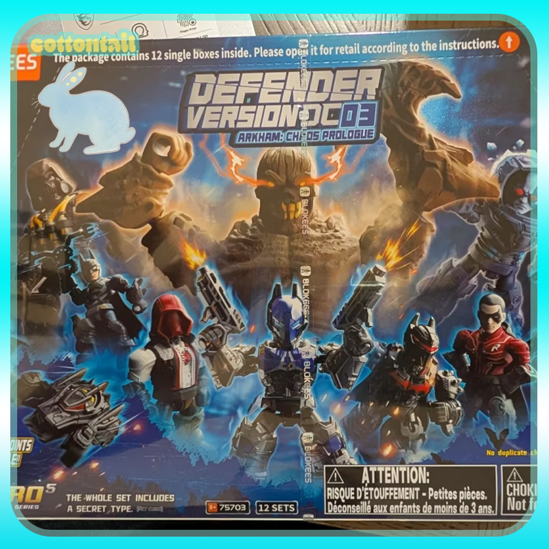 Model Kit Batman - Original Blokees Dc Defender Version 03