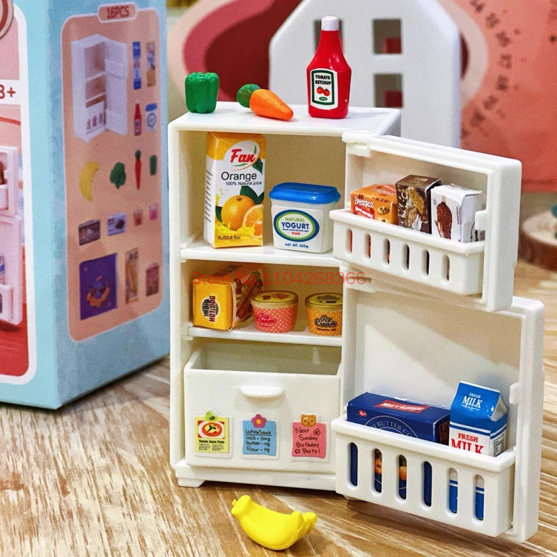 Model Kitchen Set - Forest Family 1/12 Kitchen Furniture Bathroom
