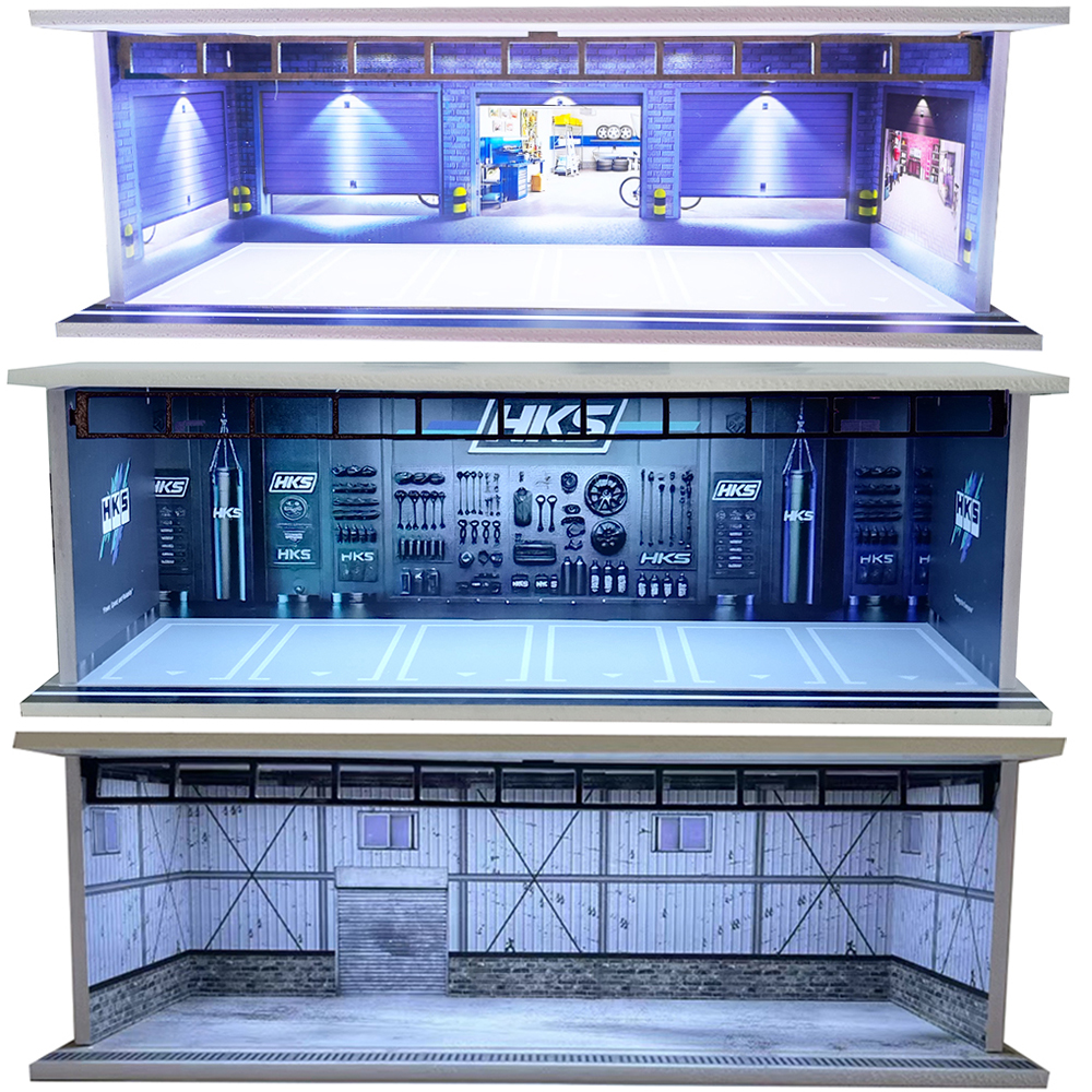 Model Kit Display Case - 1/64 Scale Car Model Display Case