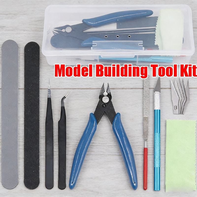 Model Kit Cutter - Complete Gunpla Model Tool Kit Essential