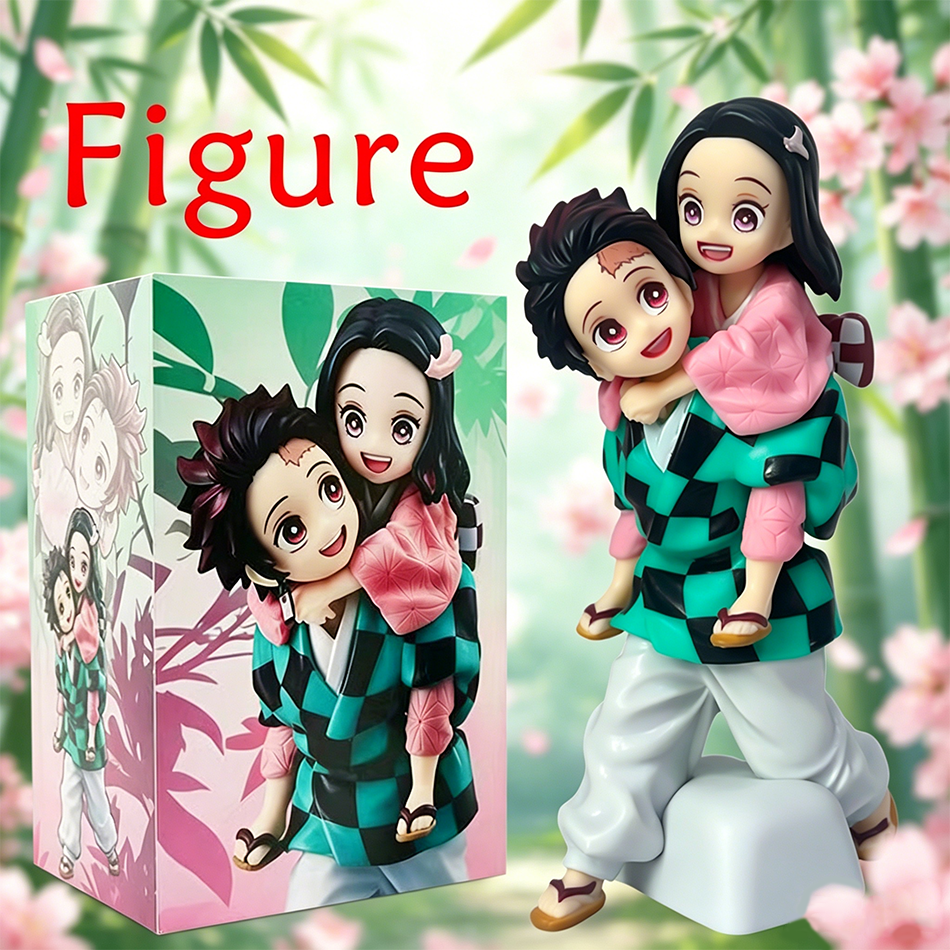 Model Kit Nezuko - 12.5cm Demon Slayer Tanjiro & Nezuko