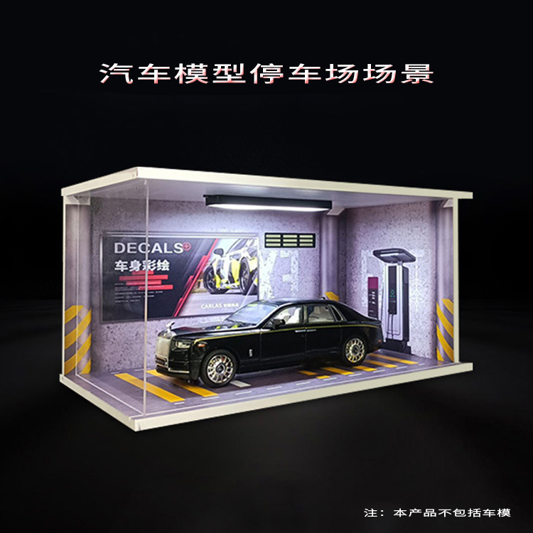 1/24 Garage Diecast Car Displa - огляд і ціна Model Kit Display Case