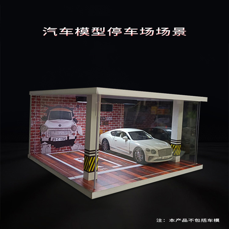 1/24 Garage Diecast Car Displa - огляд і ціна Model Kit Display Case