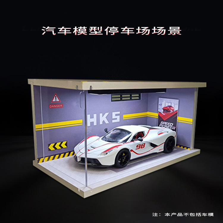 1/24 Garage Diecast Car Displa - огляд і ціна Model Kit Display Case