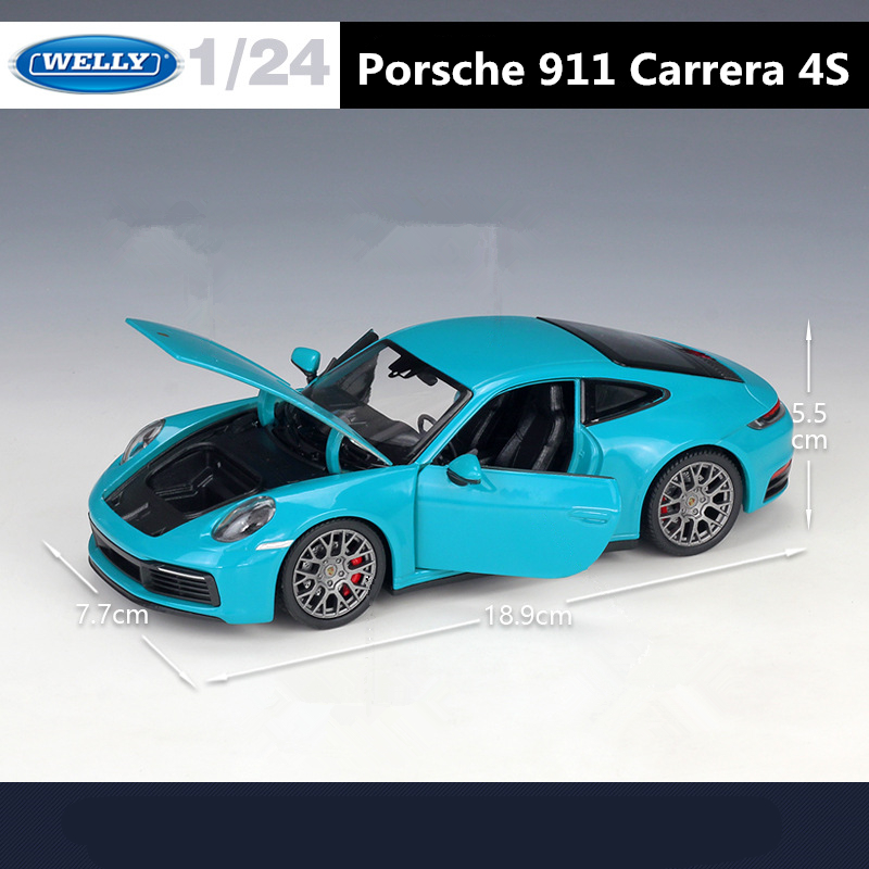 Welly 1:24 Porsche 911 Carrera - огляд і ціна Model Kit Porsche 911