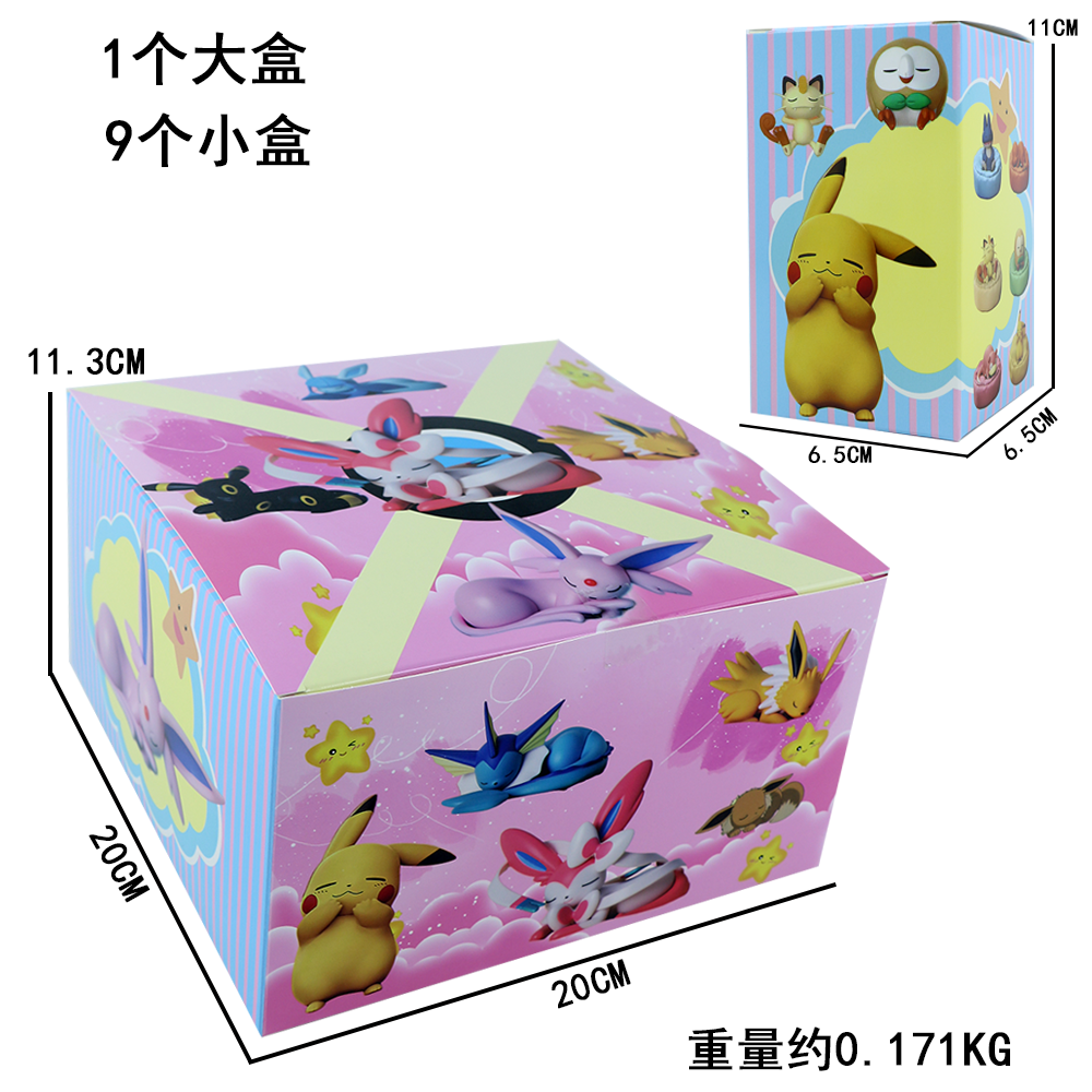 Anime Pokémon Eevee blind box  - огляд і ціна Model Kit Eevee