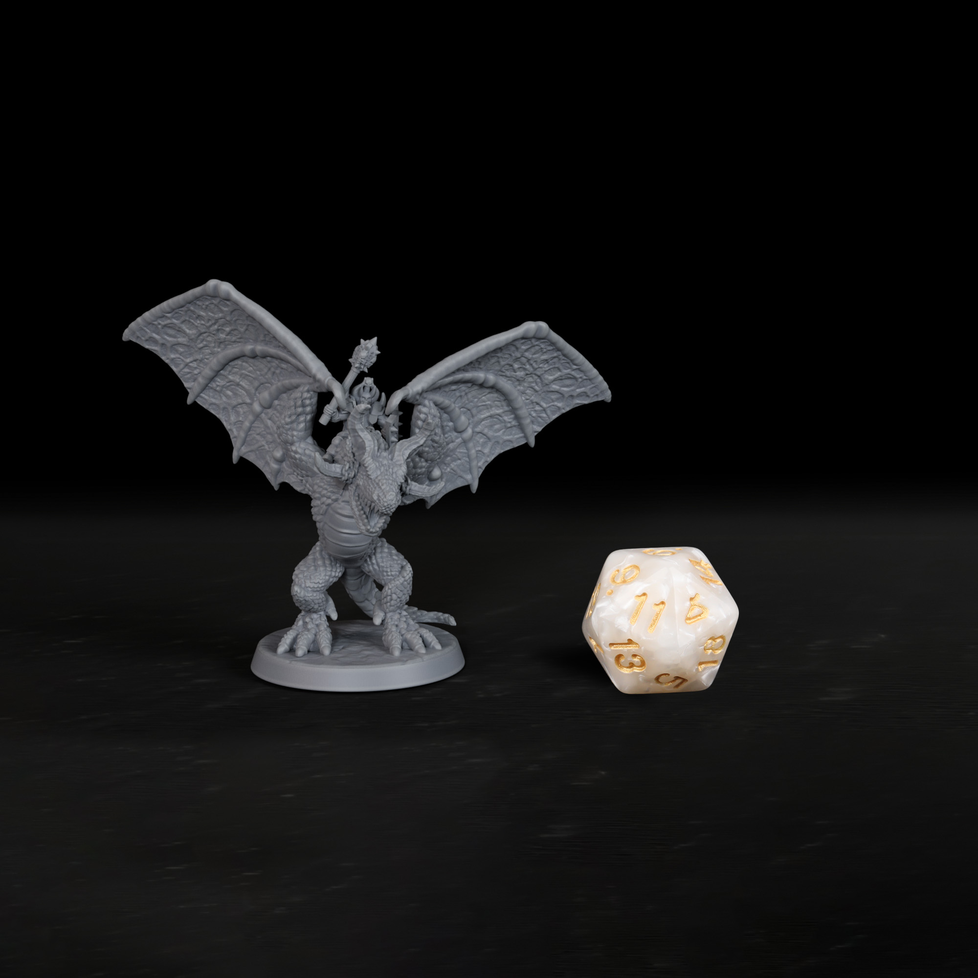 RPG Knight on Wyvern Miniature - огляд і ціна Model Kit Fantasy