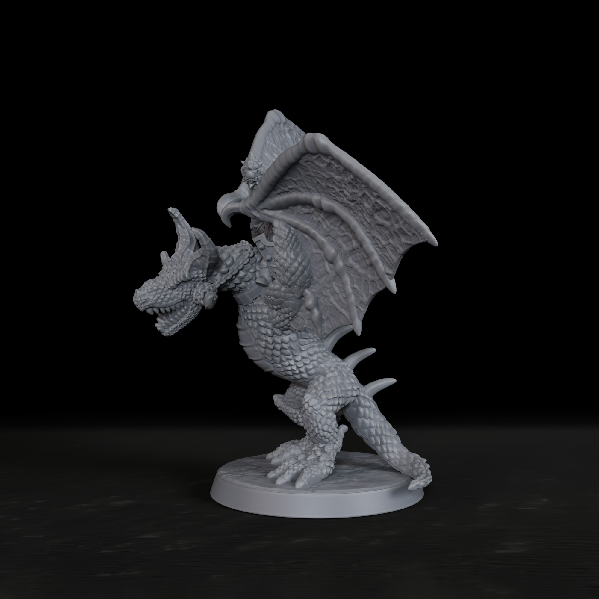 RPG Knight on Wyvern Miniature - огляд і ціна Model Kit Fantasy
