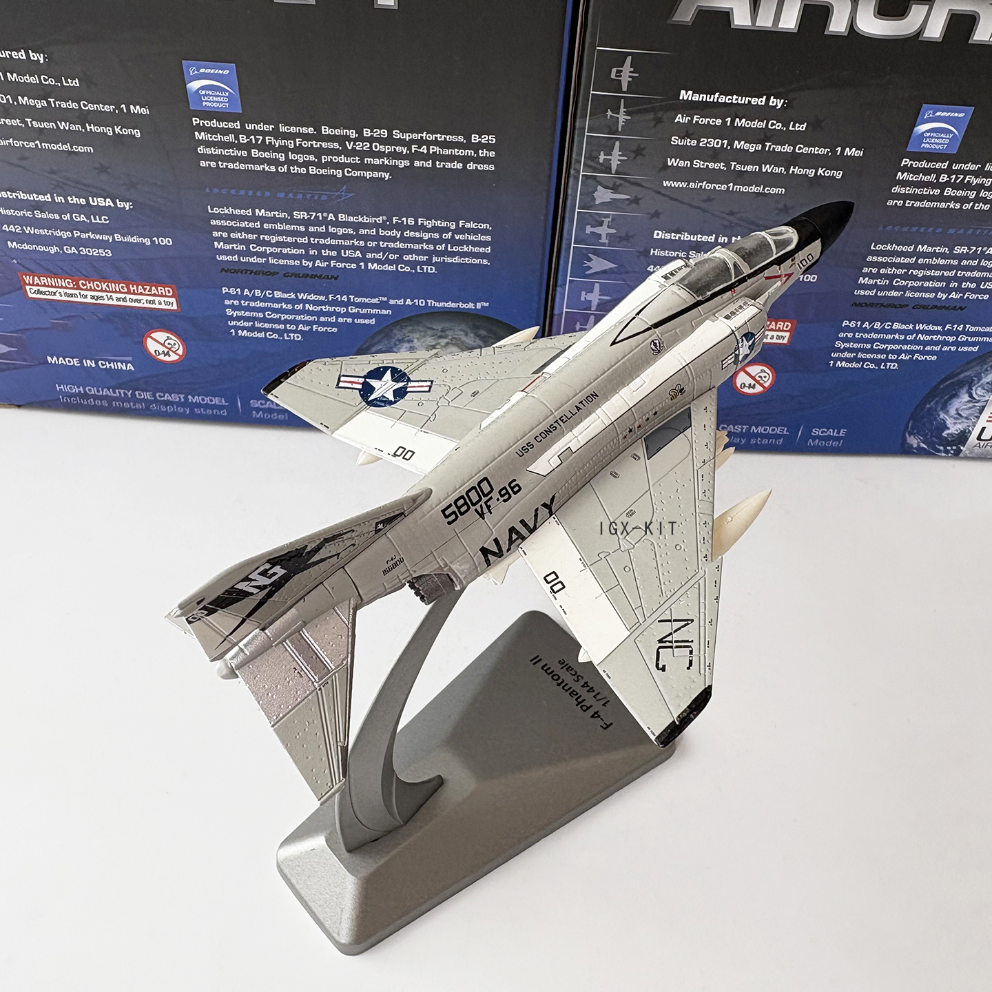 1/144 Scale US F-4 Phantom II  - огляд і ціна Model Kit Store