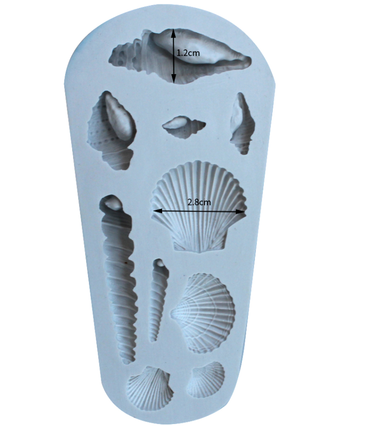 3D conch shell shape silicone  - огляд і ціна Model Kit For Beginners