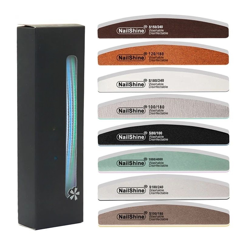8Pcs/Box Nail File Buffer Kit  - огляд і ціна Sanding Stick Set