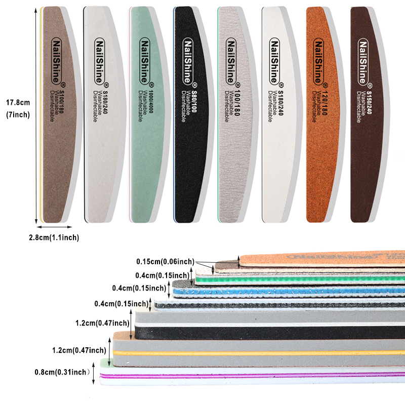 8Pcs/Box Nail File Buffer Kit  - огляд і ціна Sanding Stick Set