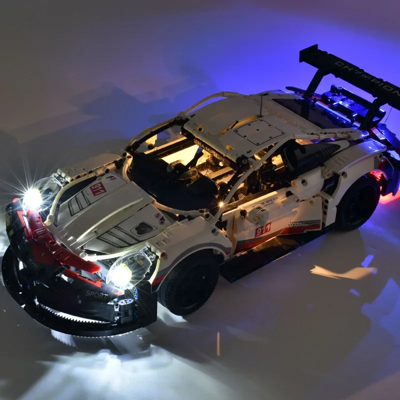 Led Light Kit for LEGO 911 Tec - огляд і ціна Model Kit Porsche 911