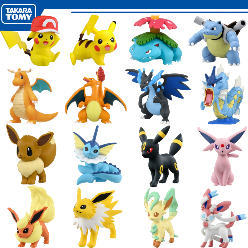 Original Tomy Pokemon Pikachu  - огляд і ціна Model Kit Umbreon