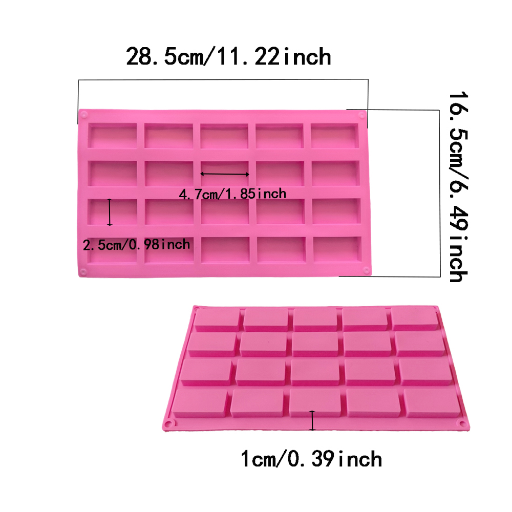 1pc 20 cavity rectangular sili - огляд і ціна Model Kit For Beginners