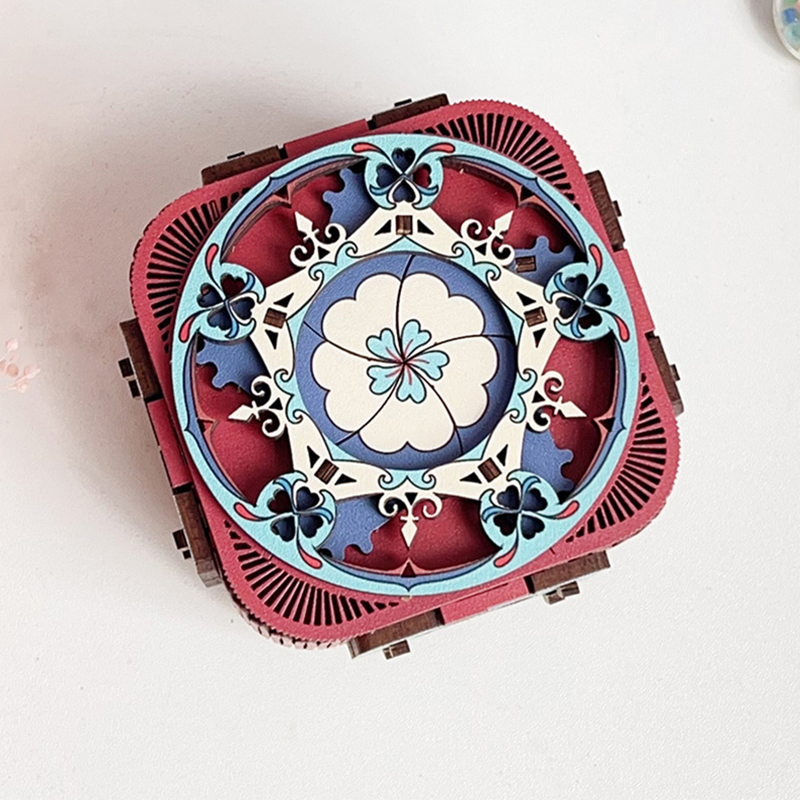 3D Wooden Puzzle Jewelry Music - огляд і ціна Model Kit Glue