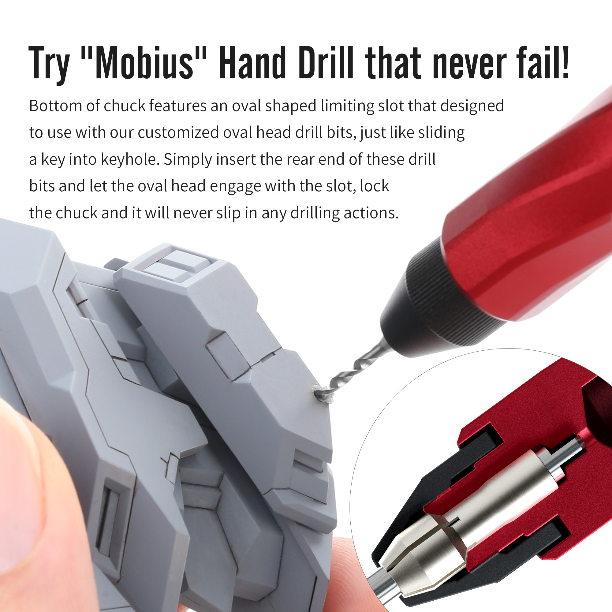 DSPIAE AT-MHD Mobius Hand Dril - огляд і ціна Model Kit Vise