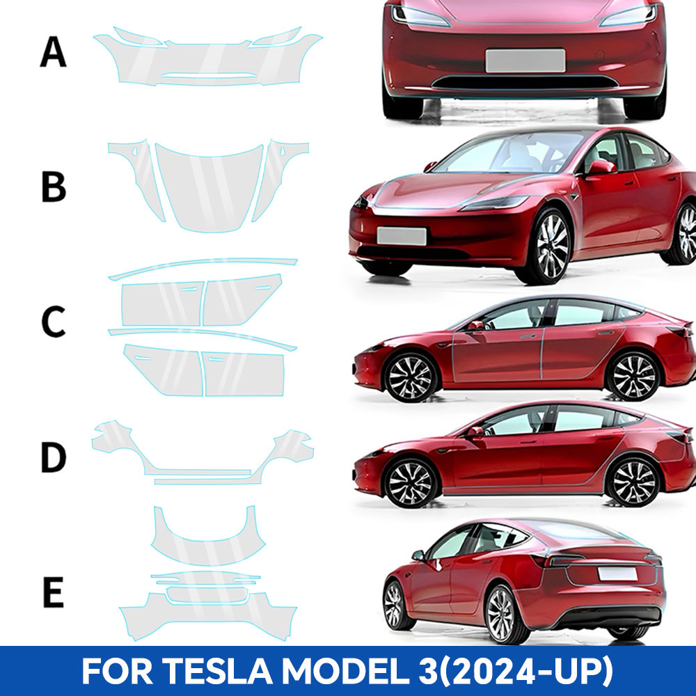 Paint Protection Film for Tesl - огляд і ціна Model Kit Glue