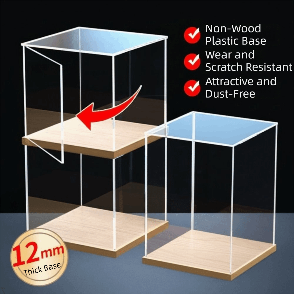 Transparent Acrylic Acrylic Di - огляд і ціна Model Kit Display Case