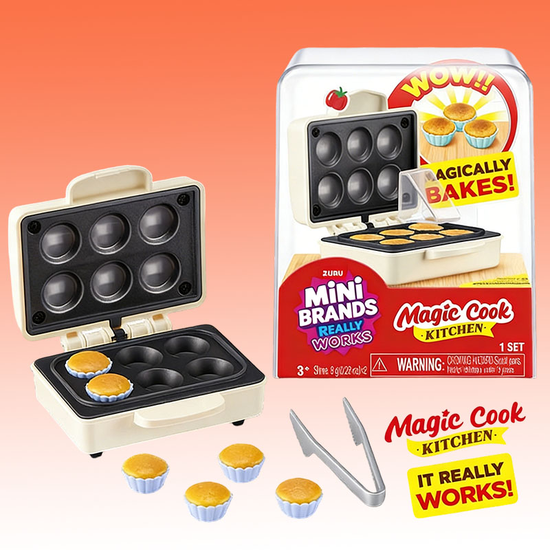 ZURU Mini Brands Magic Cook Ki - огляд і ціна Model Kitchen Set