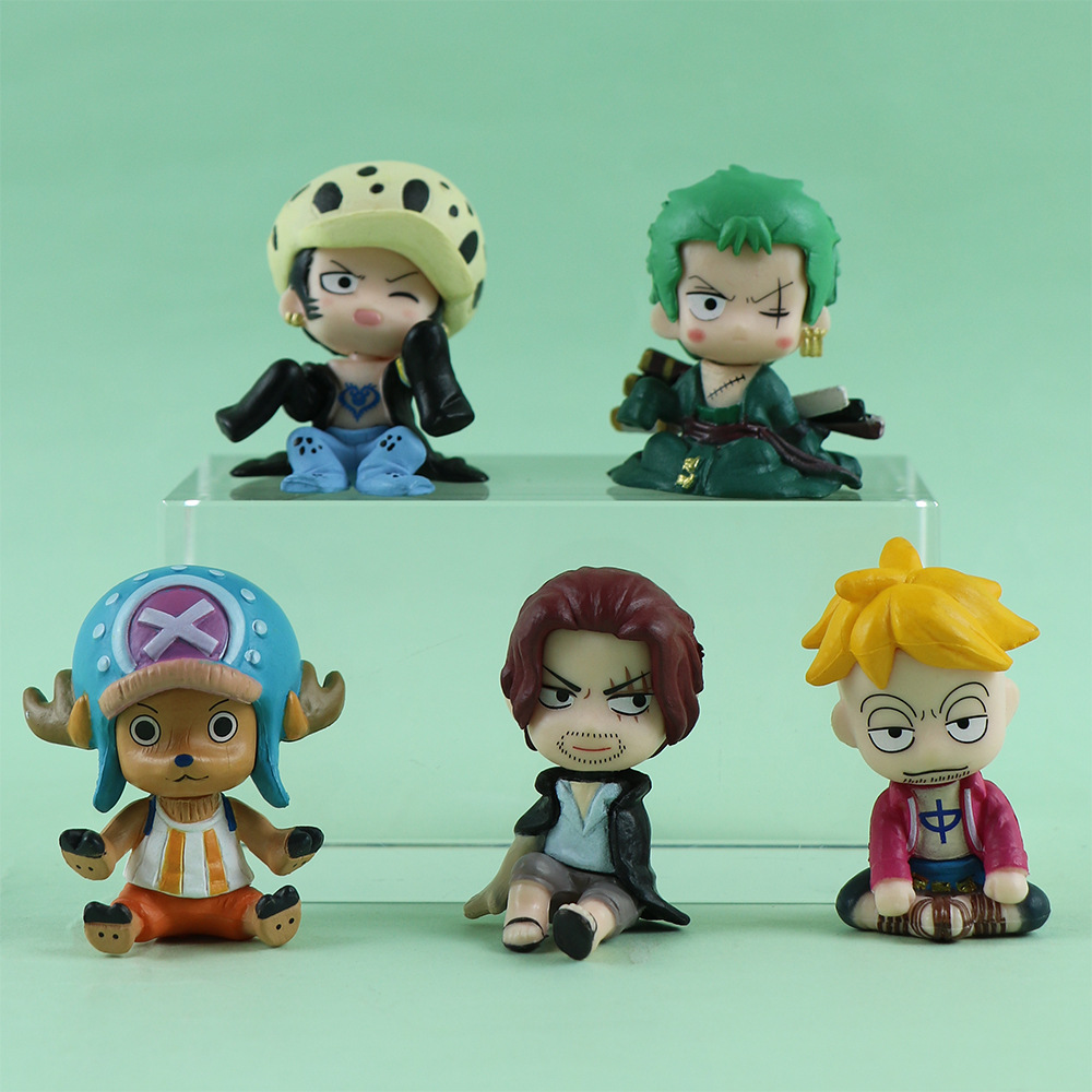 10PCS One Piece Figures Set Lu - огляд і ціна Model Kit Judge
