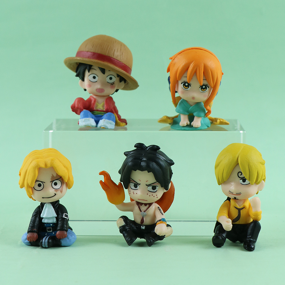 10PCS One Piece Figures Set Lu - огляд і ціна Model Kit Judge