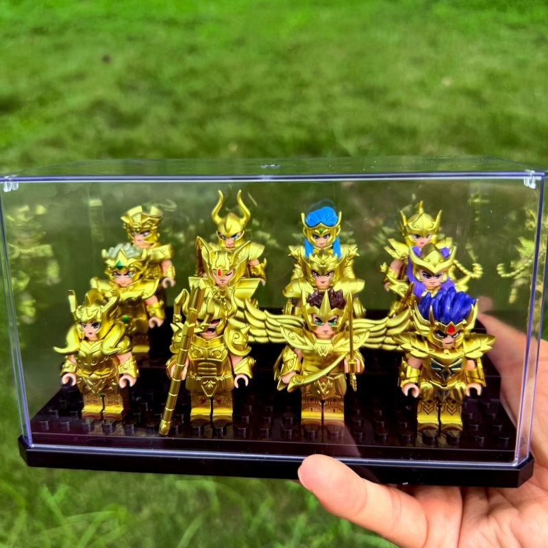 6/12pcs/Set Anime Saint Seiya  - огляд і ціна Model Kit Kiryu