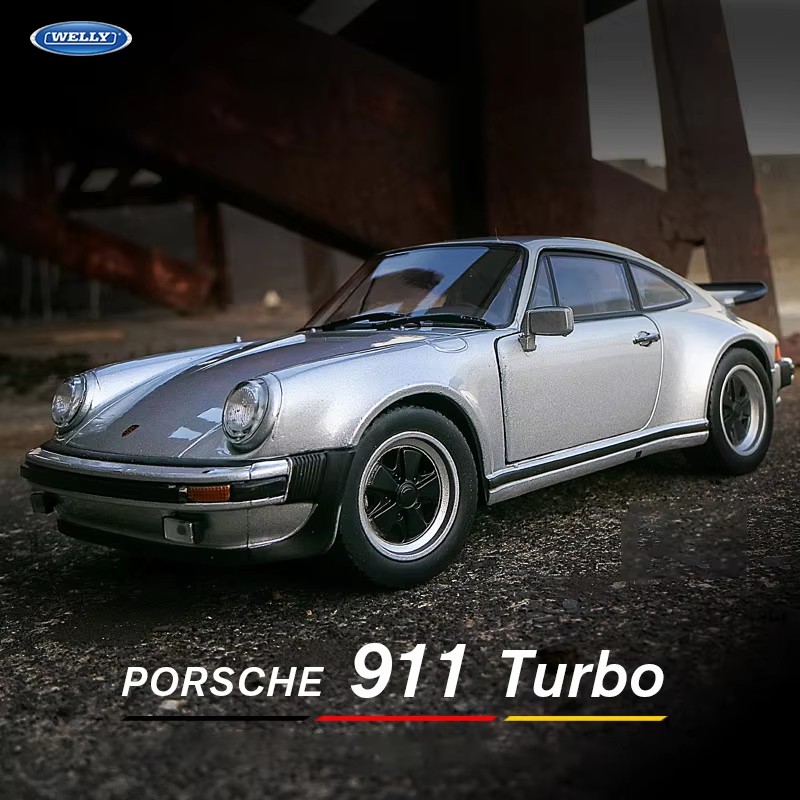 WELLY 1:24 1974 Porsche 911 Tu - огляд і ціна Model Kit Porsche 911