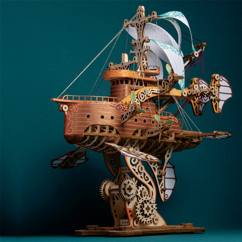 DIY 3D Wooden Puzzle Fantastic - огляд і ціна Model Kit Glue