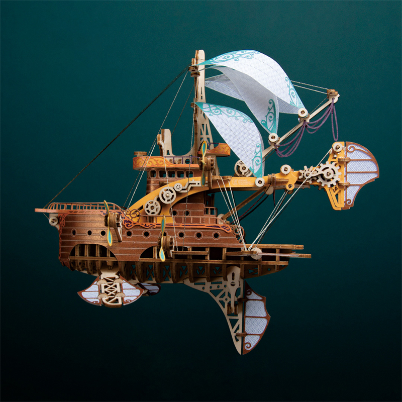 DIY 3D Wooden Puzzle Fantastic - огляд і ціна Model Kit Glue