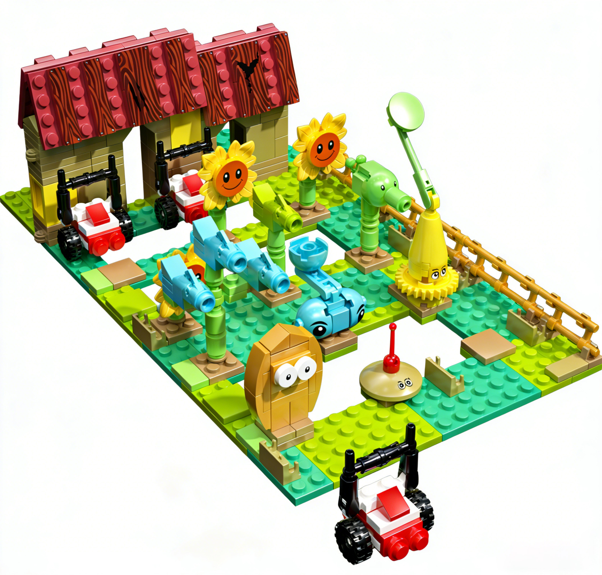 Plants vs. Zombies Battle of t - огляд і ціна Model Kit Vs Figure