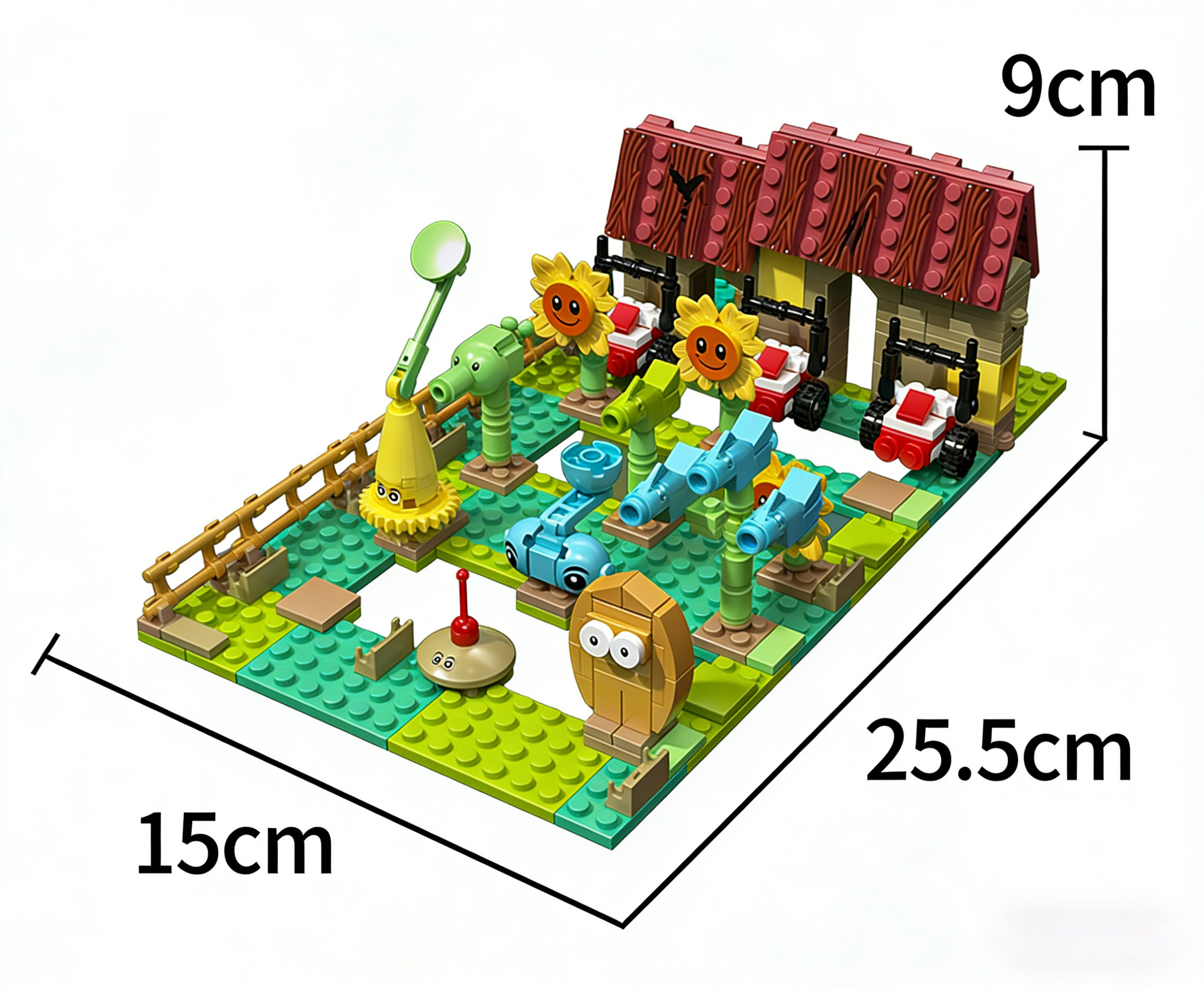 Plants vs. Zombies Battle of t - огляд і ціна Model Kit Vs Figure
