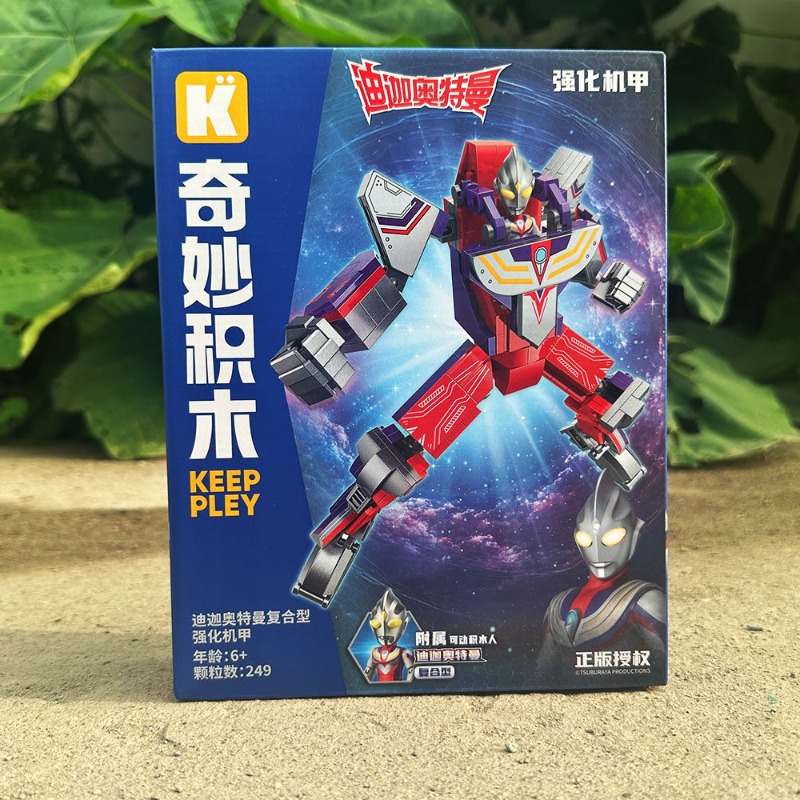 Keeppley Ultraman Hero Buildin - огляд і ціна Model Kit Ultraman Zero