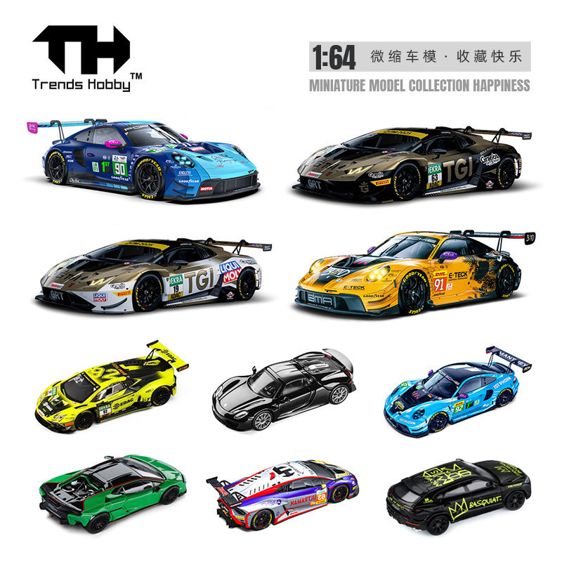 TH 1/64 Porsche 911 GT3 R LeMa - огляд і ціна Model Kit Porsche 911