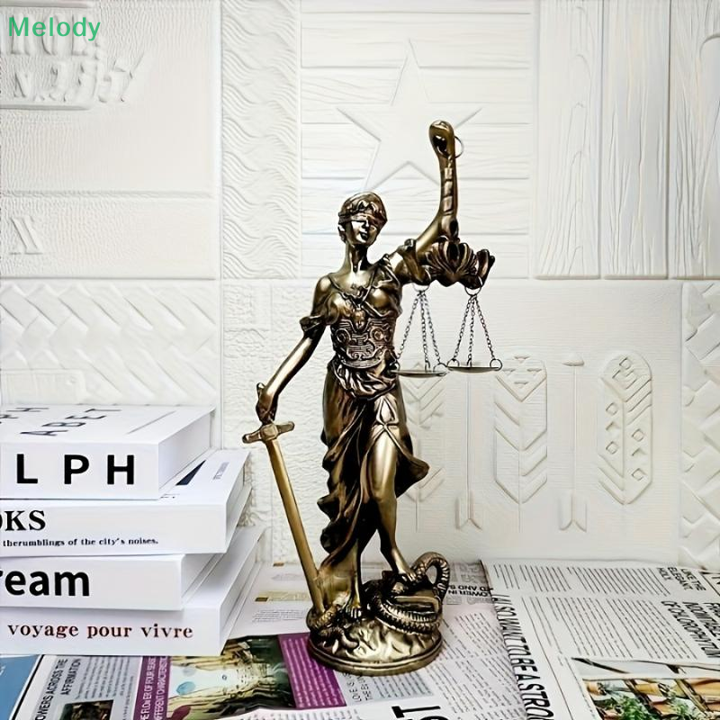 Antique Brass Lady Justice Sta - огляд і ціна Model Kit Judge