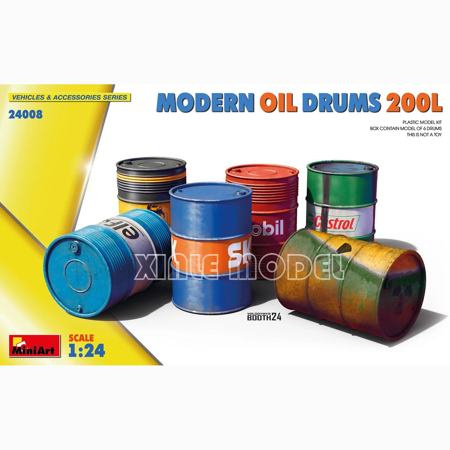 MiniArt 24008 1/24 Plastic Ass - огляд і ціна Model Kit Glue