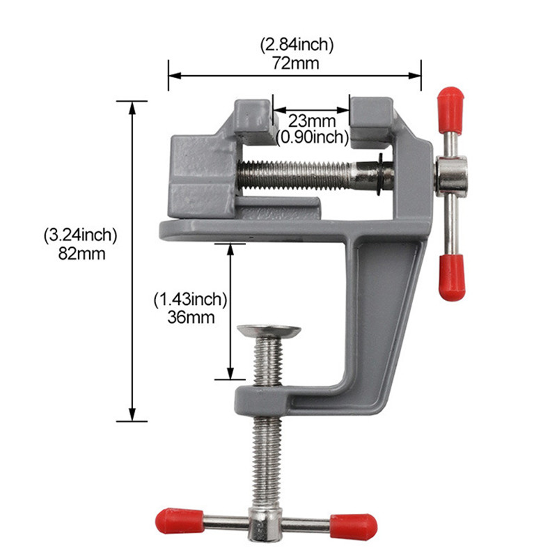 Mini Bench Vise Muliti-Funcati - огляд і ціна Model Kit Vise