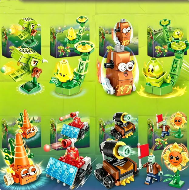 Plants vs. Zombies Battle of t - огляд і ціна Model Kit Vs Figure