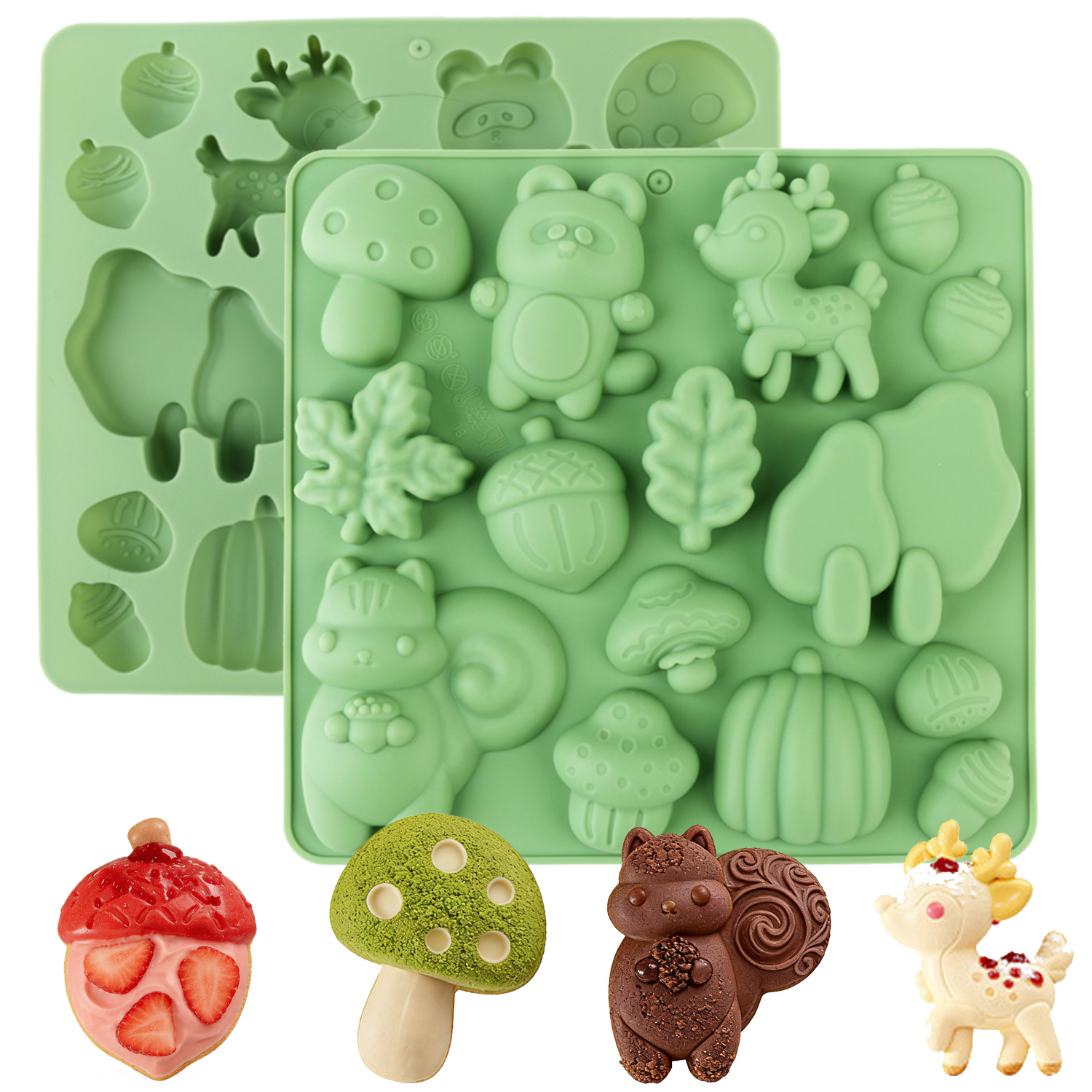 1 Silicone Cake Mold in the Sh - огляд і ціна Model Kitchen Set
