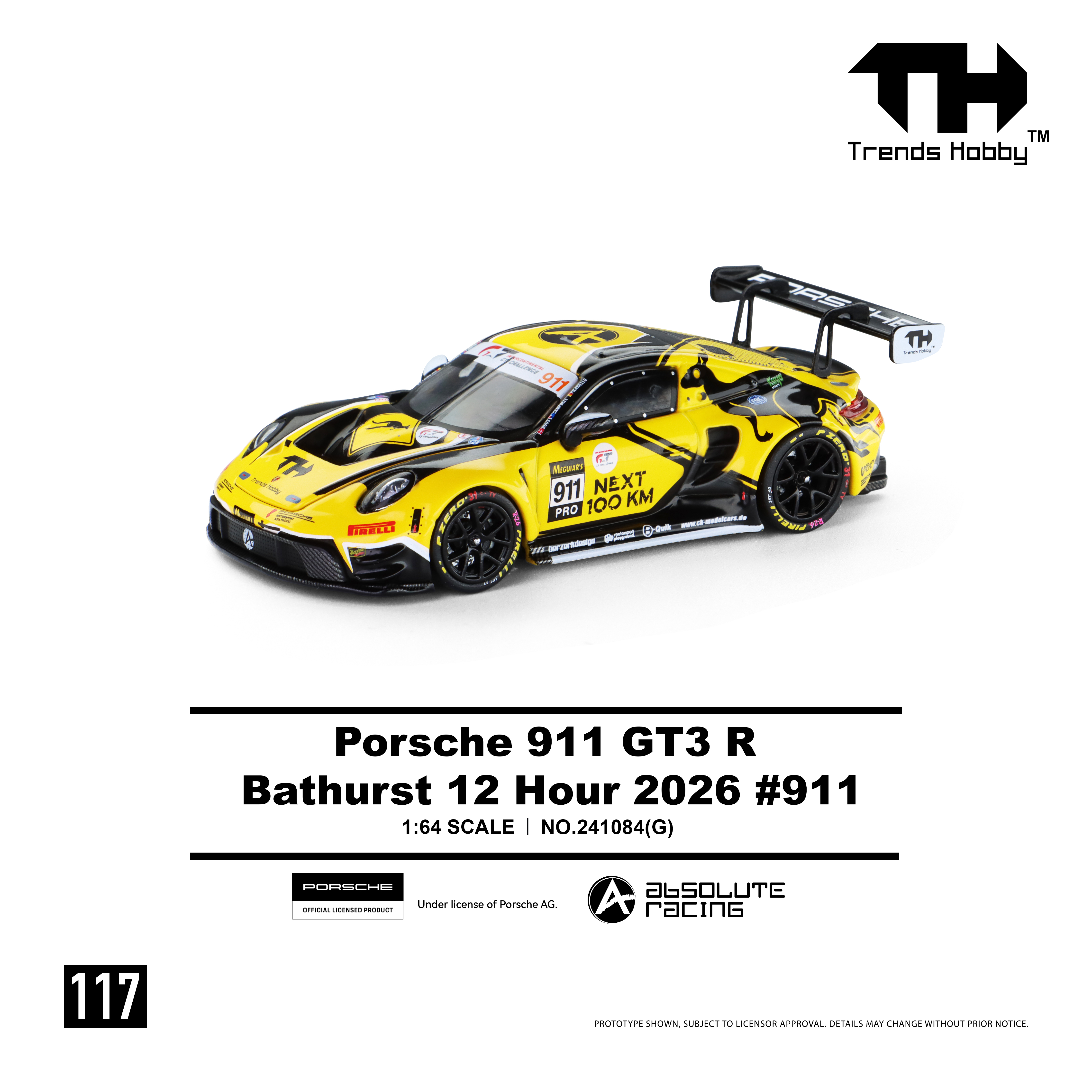 TH 1:64 Lamborghini Huracan GT - огляд і ціна Model Kit Porsche 911