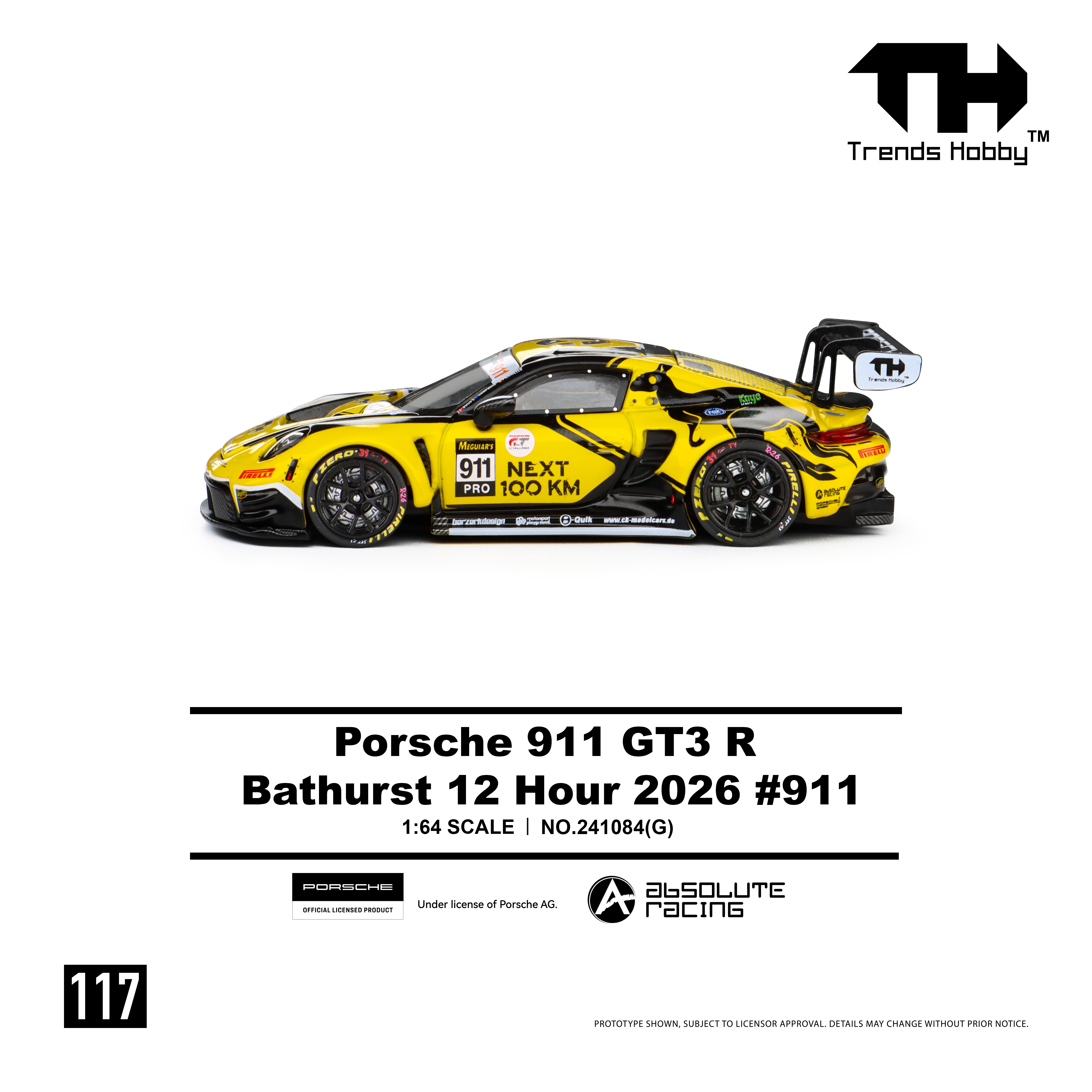 TH 1:64 Lamborghini Huracan GT - огляд і ціна Model Kit Porsche 911