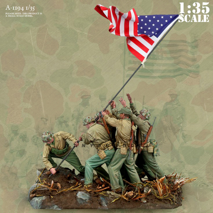 1/35 model kit resin kit  Iwo  - огляд і ціна Weathering Model Kit