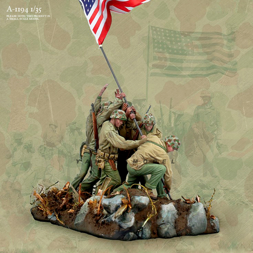 1/35 model kit resin kit  Iwo  - огляд і ціна Weathering Model Kit