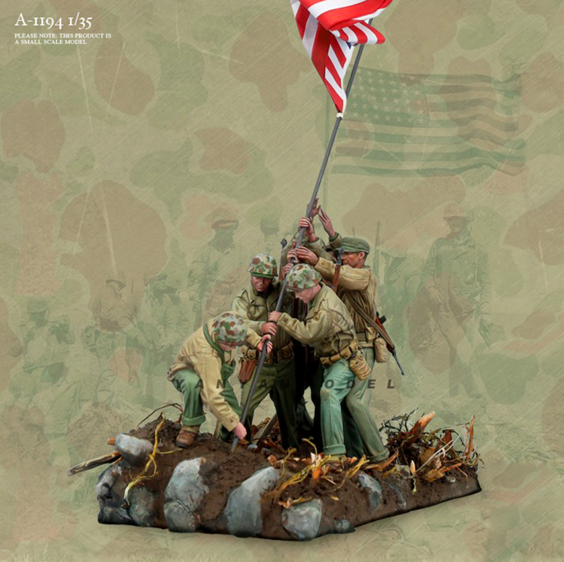 1/35 model kit resin kit  Iwo  - огляд і ціна Weathering Model Kit