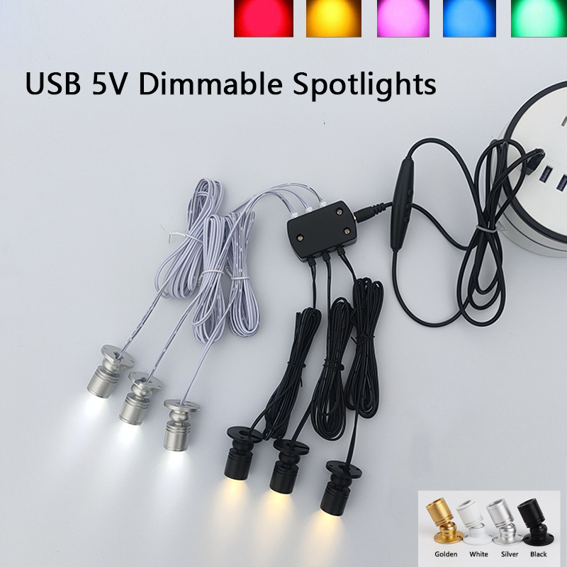 LED USB 5V Dimmable Cabinet Li - огляд і ціна Model Kit Display Case