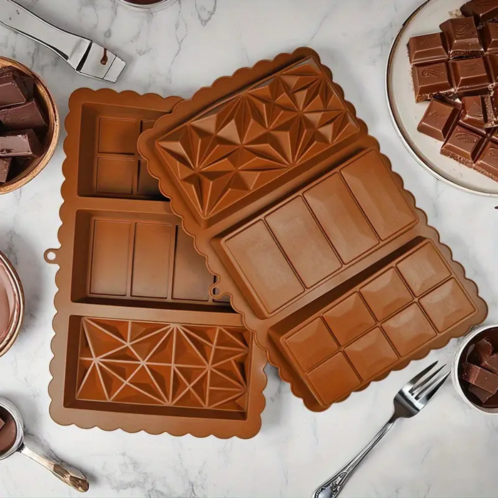 Silicone Chocolate Bar Molds,  - огляд і ціна Model Kitchen Set