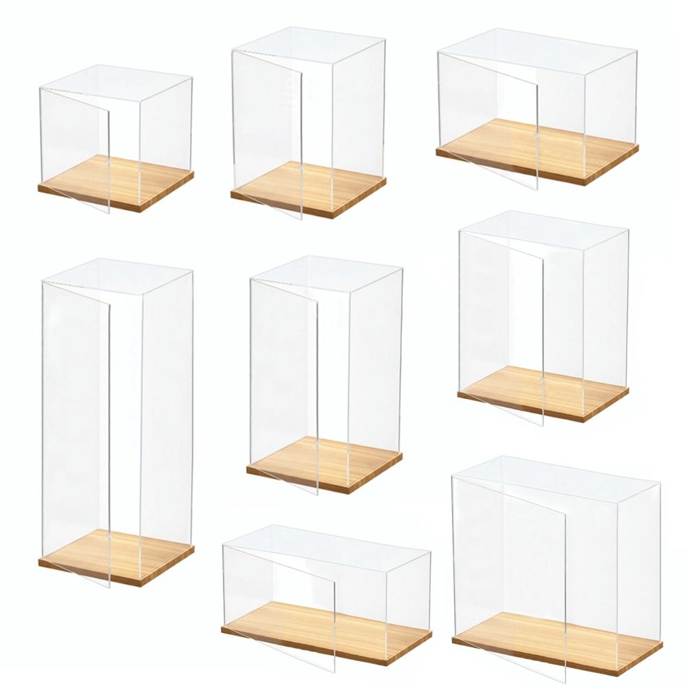 Transparent Acrylic Acrylic Di - огляд і ціна Model Kit Display Case